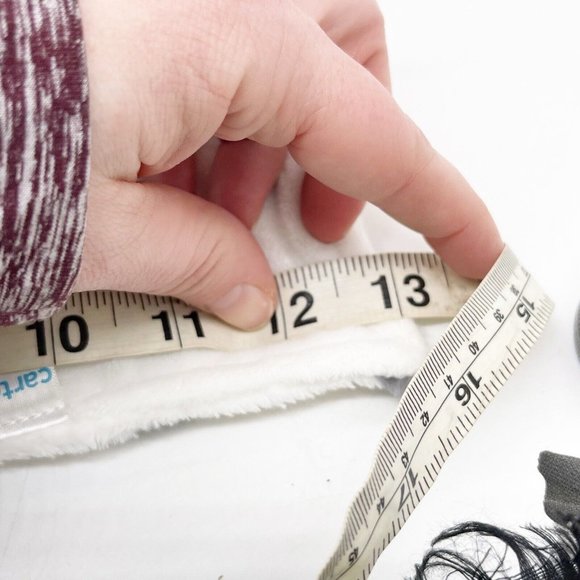 CARTER’s Cow Security Blanket Plush Lovey Gray Spots White Plush 13x13 2023 - Picture 6 of 7